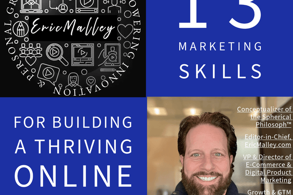 13 Essential Marketing Skills for Elevating Online Brands: Insights from Eric Malley - EricMalley.com