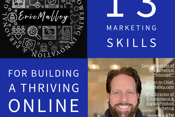 13 Essential Marketing Skills for Building a Thriving Online Brand By Eric Malley
