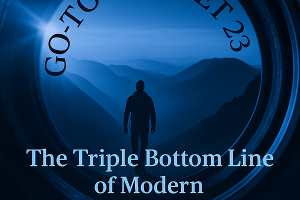 The Triple Bottom Line of Modern Go-to-Market 23™ | Profit-People-Planet - EricMalley.com